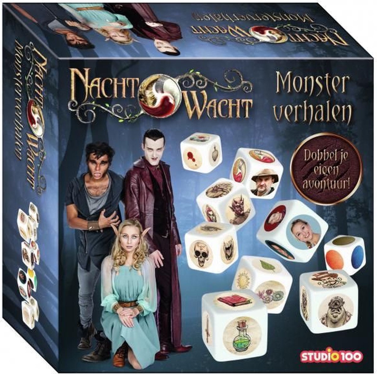 Jeu de dés Night Watch - histoires de monstres