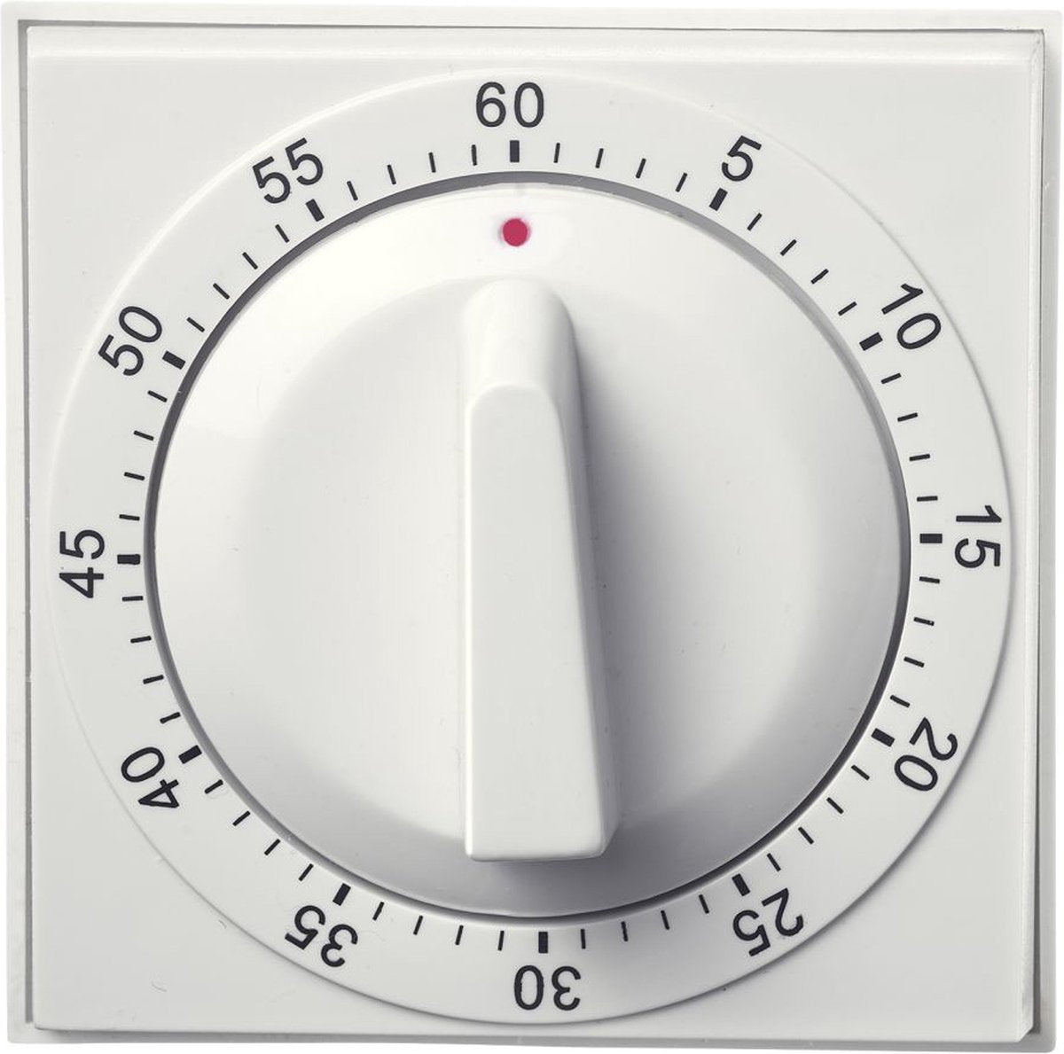 Minuterie Westmark, mécanique, pour 60 min, look rétro, plastique, rétro, blanc noir, 10982260