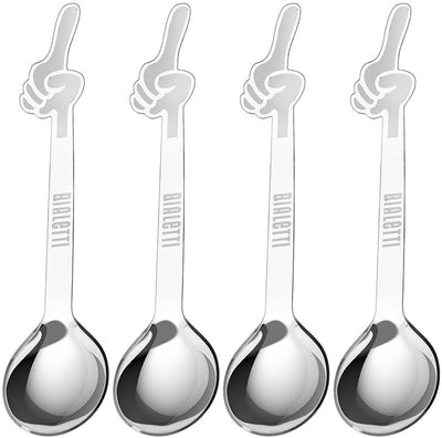 Ensemble de cuillères à café Bialetti - acier inoxydable - 4 pièces