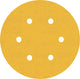 Papier abrasif Bosch 5x expert c470 à 6 trous pour ponceuse excentrique...