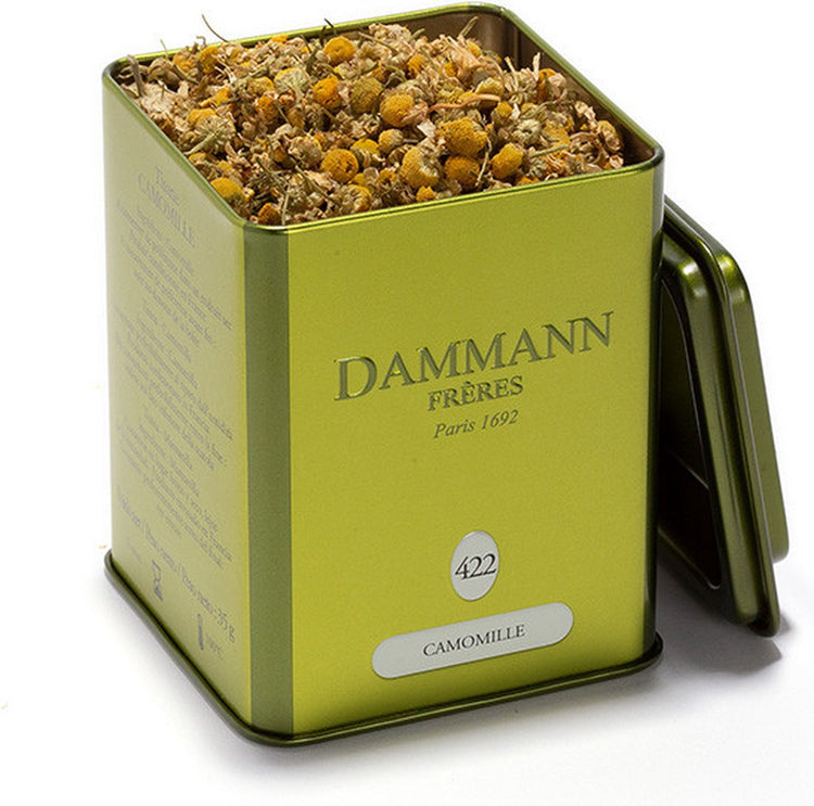 Dammann frères - camomille - tisane à la camomille 35 grammes - tisane apaisante sans théine