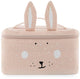 Sac à lunch Trixie - Mme. lapin - sac isotherme pour enfants - avec étiquette nominative - sac thermique pour le déjeuner - rose - lapin