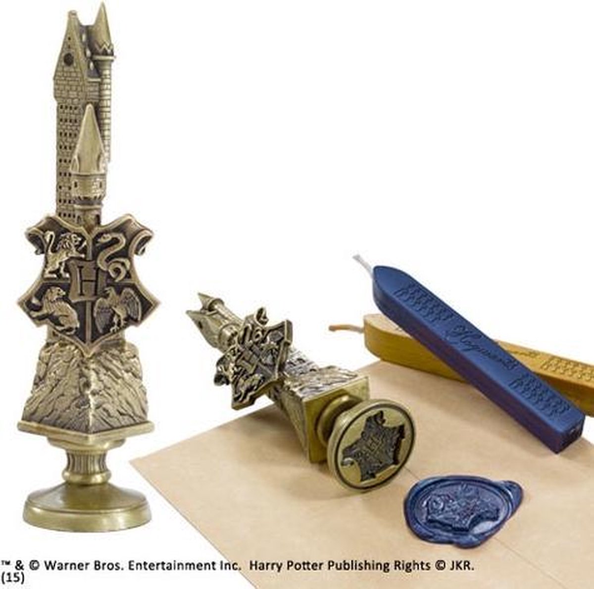La collection noble sceau de cire collection noble Harry Potter - Poudlard 10 cm bronze