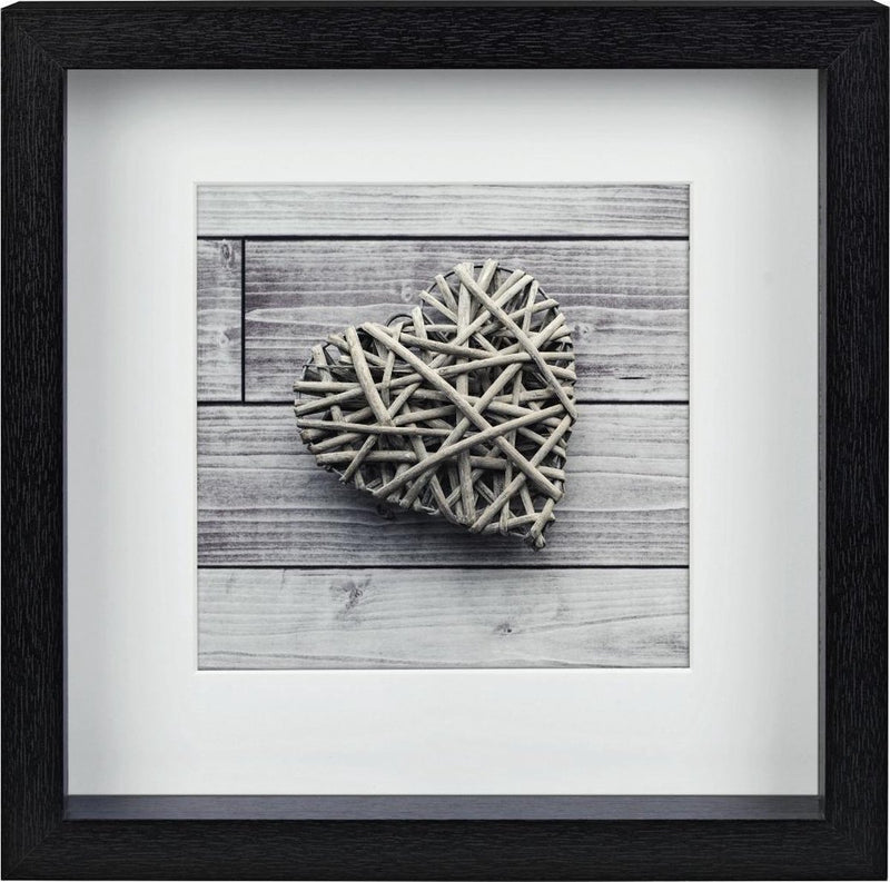 Cadre photo Hama - scala - 23 x 23 cm - noir