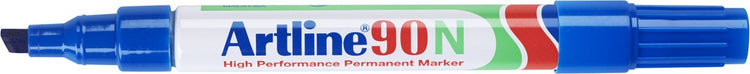 Artline 90 clean - marqueur permanent - 1 pièce - largeur de trait 2,0-5,0 mm - bleu