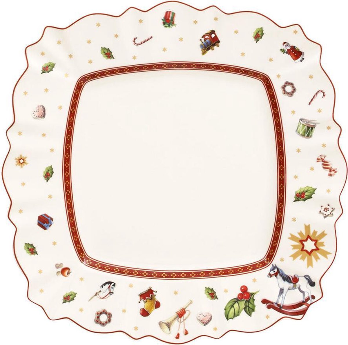 Villeroy boch assiette à dîner Toy's Delight - blanc - 28 x 28 cm