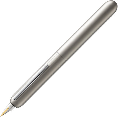 Stylo plume Lamy dialogue 3 | système de tournage | Plume en or 14 ct f | support palladium | y compris l'encre bleue t10 | droitier
