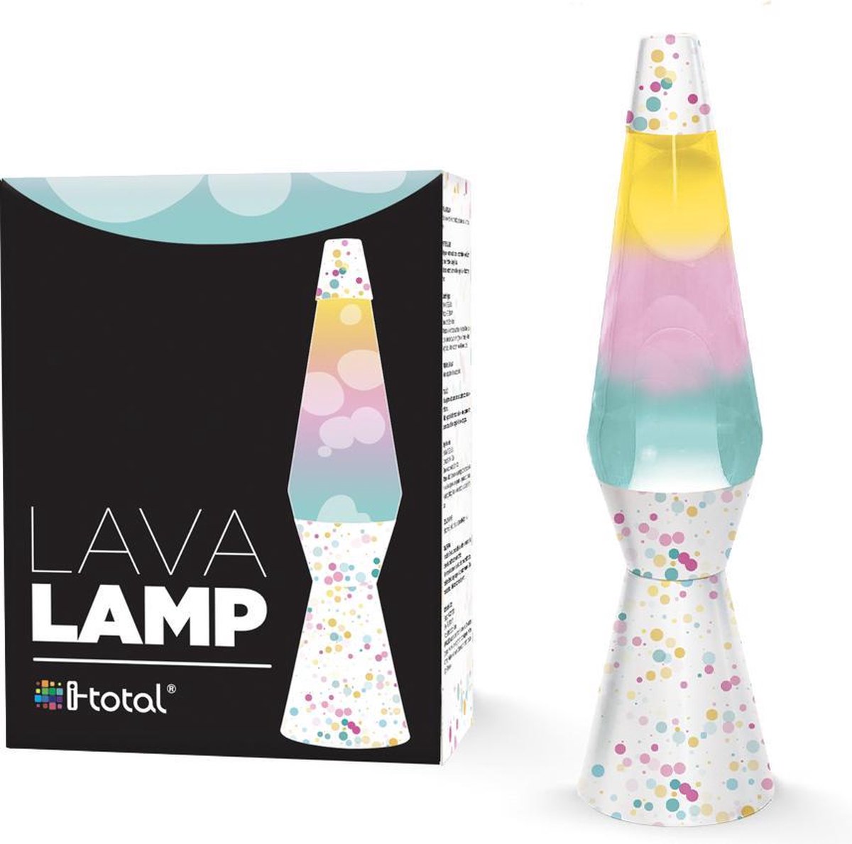 Bubbles de lampe de lave