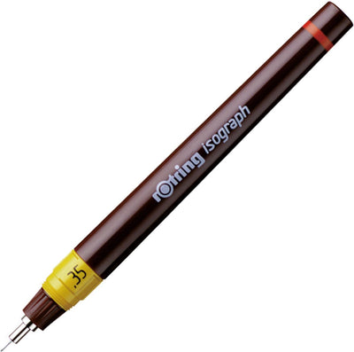 Stylo à dessin technique isographe Rotring | 0,35 mm | feutre fin rechargeable