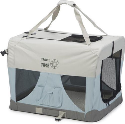 Beeztees travel time - cage pour chien - nylon - 70x52x52 cm