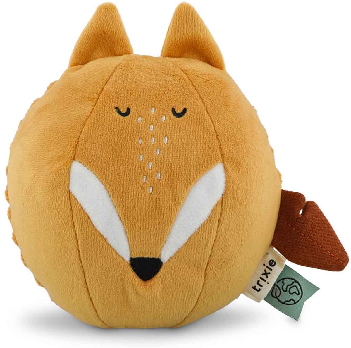 Boule sonore Trixie mr. renard - jouet pour bébé - premier jouet - cadeau maternité - orange