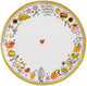 Blond Amsterdam, retrouvons-nous : assiette plate 26 cm rose