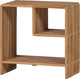 Table d'appoint Woood jasmine teck recyclé - naturel - 55x55x30