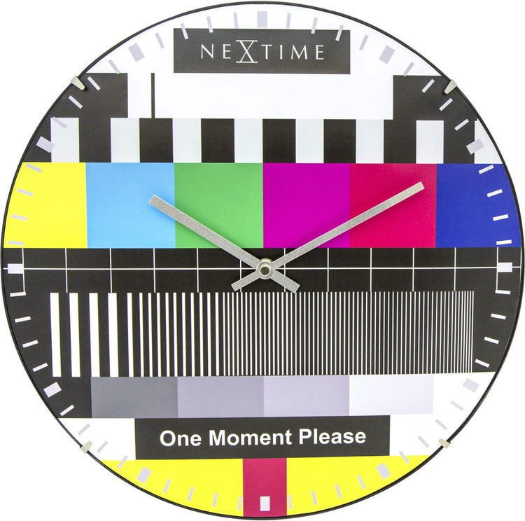 Nextime Nextime NE-3162 Glass Wall Clock Test Page Page 35 cm
