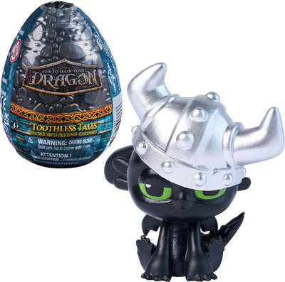 Dragons Dreamworks - comment apprivoiser un dragon - figurine de collection édentée dans un œuf - figurines de jeu