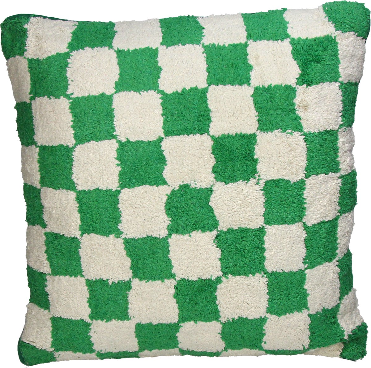 Coussin collection Hd à carreaux coton 50x50cm