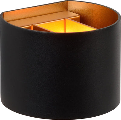 Lucide xio - applique - LED dimmable - G9 - 1x3,5W 2700K - angle de faisceau réglable - noir