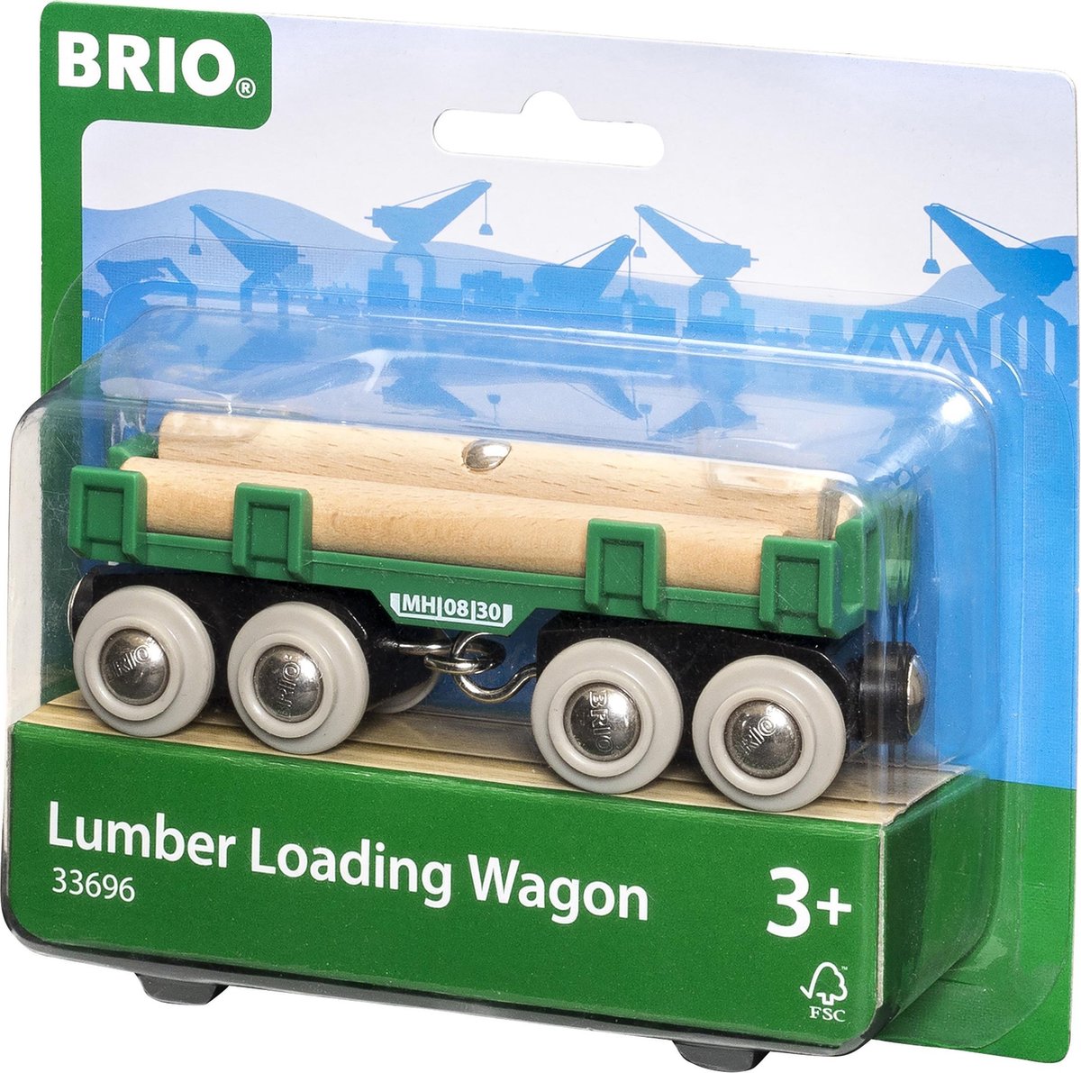 Wagon de transport de bois Brio - 33696