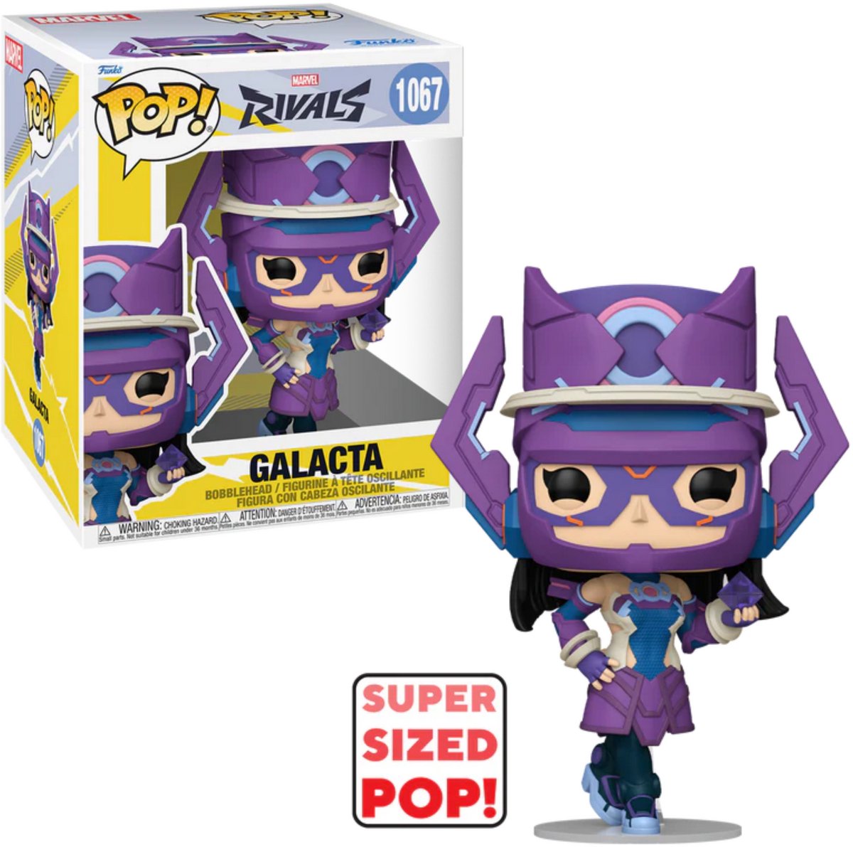 Marvel funko pop ! : rivaux - galacta #1067