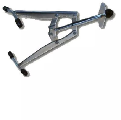 Tendeur de mâchoire Albatros pikesafe - 30 cm - gris