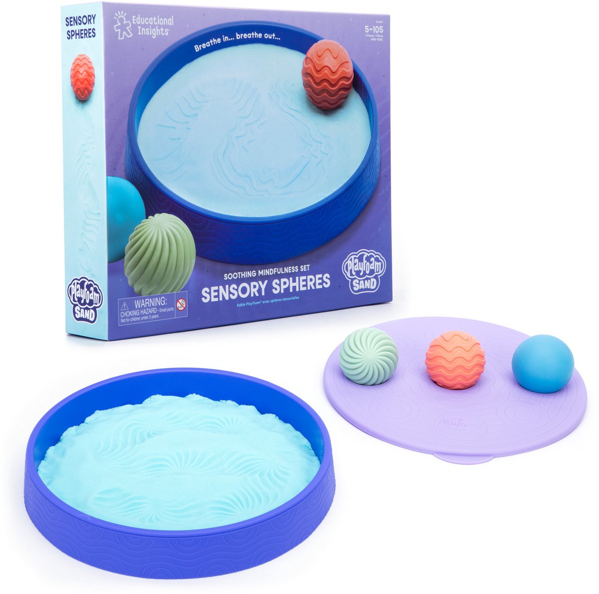 Ressources d'apprentissage playfoam® sand - ensemble de balles sensorielles - 5+