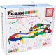 SELECTA PICASSOTILES RACE TRACK - MAGNÉTIQUES DE BUILDAGE TILES, 50DLG.