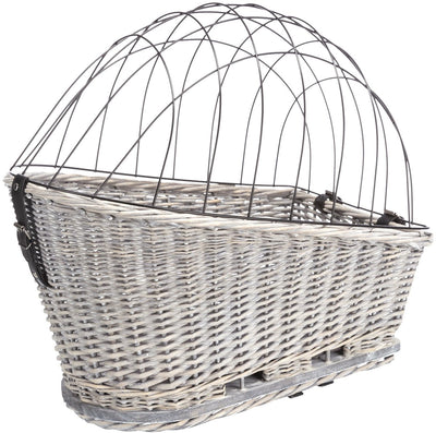 Panier à vélo Trixie Rack de bagages avec gris gris