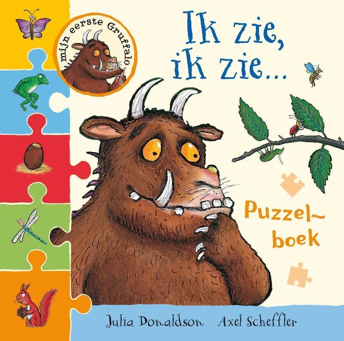 Lemniscaat Je vois, je vois... livre de puzzles Gruffalo