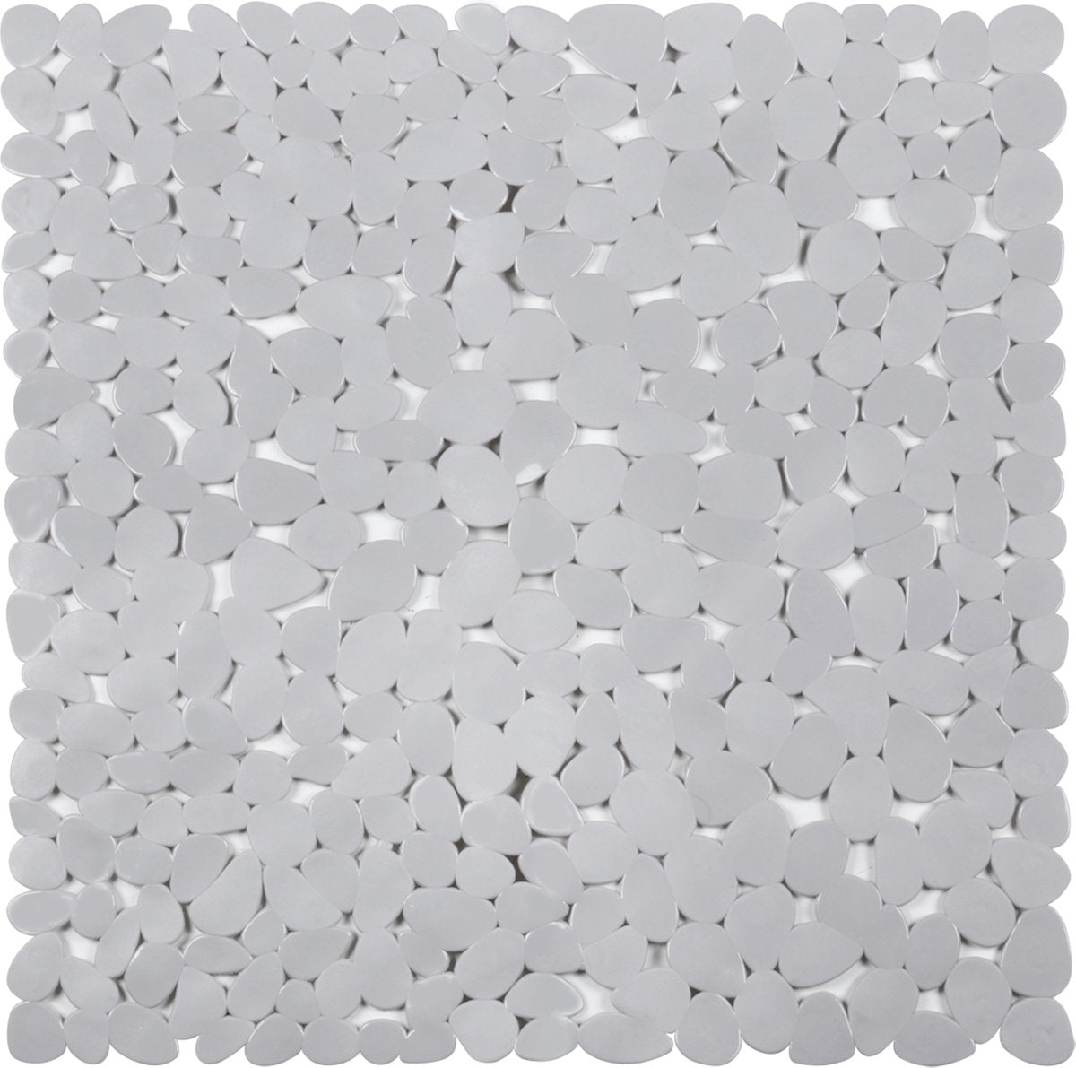 Tapis de douche antidérapant Differnz lapis 54x54cm gris
