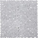 Tapis de douche antidérapant Differnz lapis 54x54cm gris