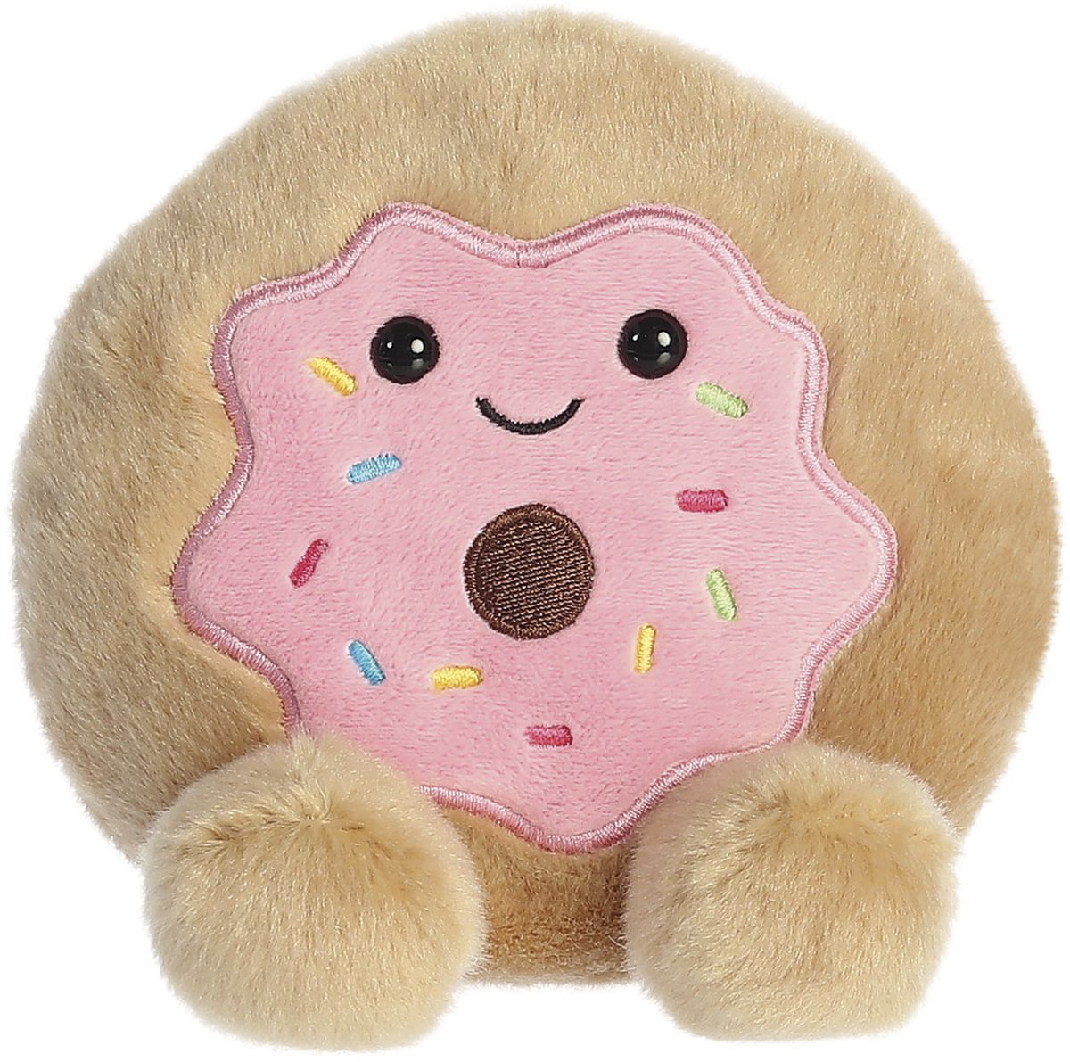 Peluche beignet Aurora Palmpals – 13 cm