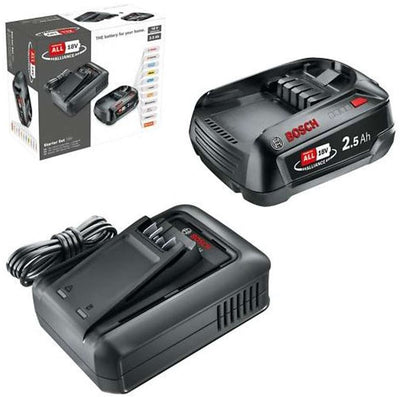 GRS Bosch Starter Set Battery Charger 18V 2.5AH