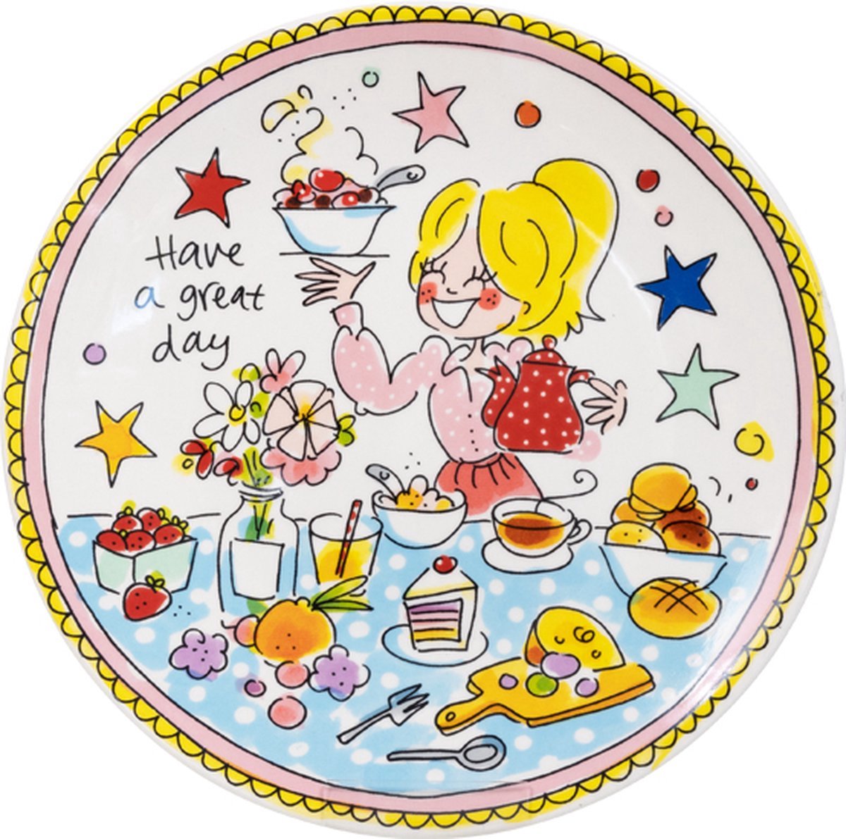 Blond Amsterdam, juste rattrapage, assiette 22cm super journée
