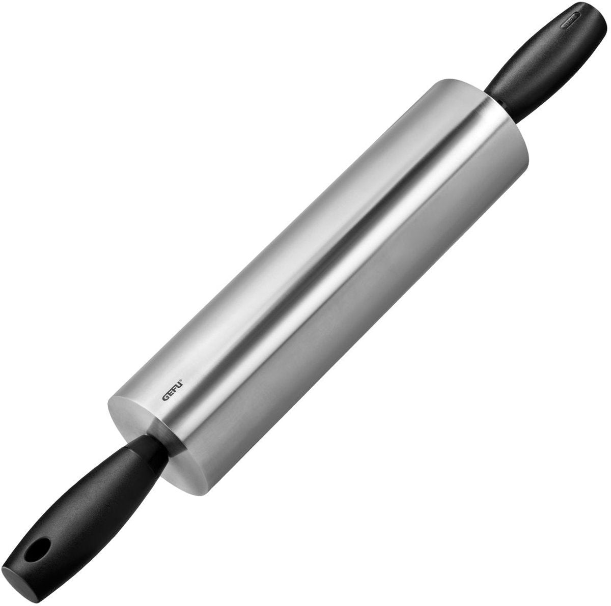 Rouleau à pâtisserie Gefu rotolo – rouleau à pâtisserie réglable en acier inoxydable avec anneaux en silicone