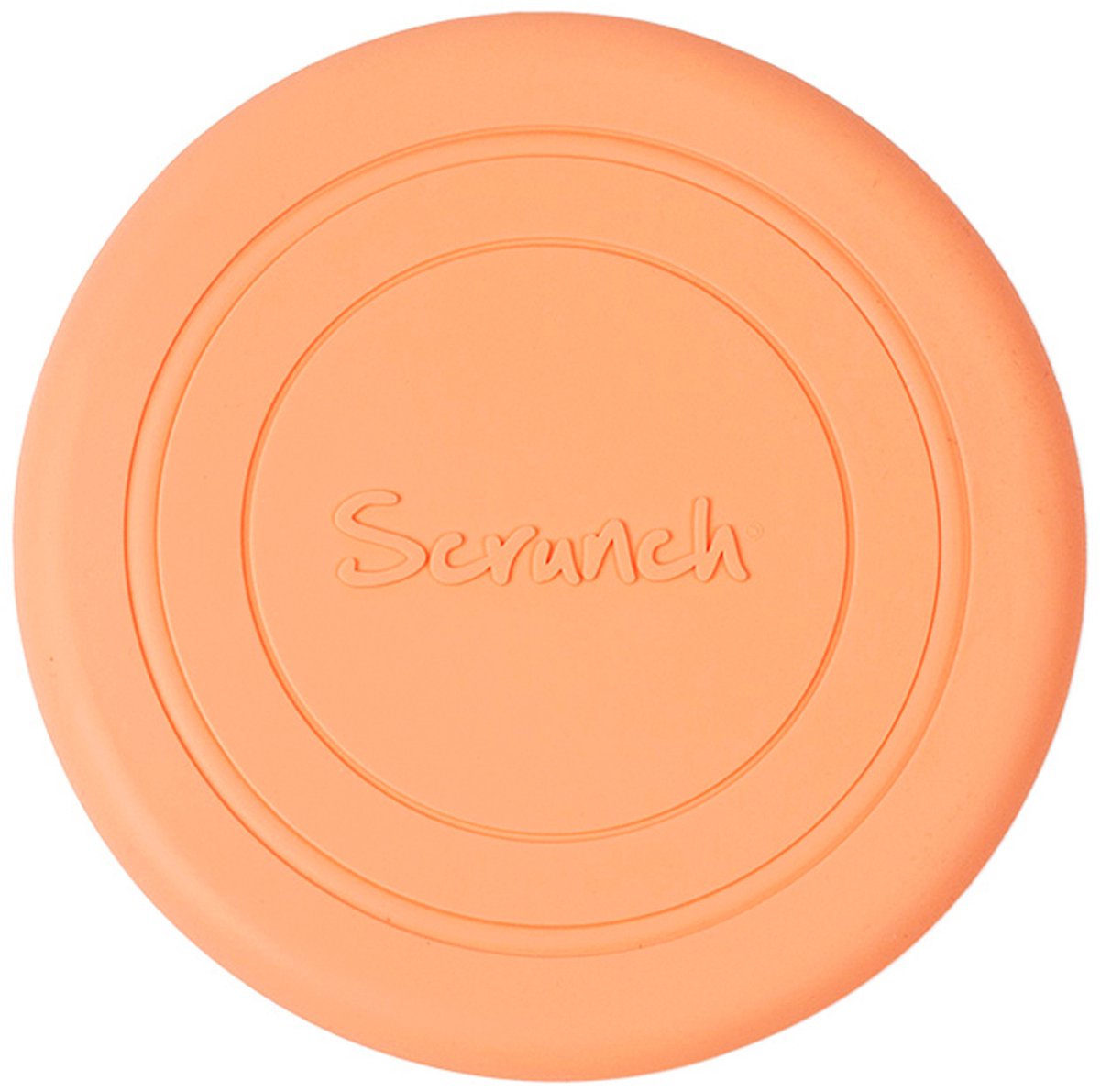 Frisbee Scrunch - corail - pliable - recyclable