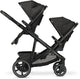 Poussette Deryan evy v2 duo - extensible - siège supplémentaire - noir