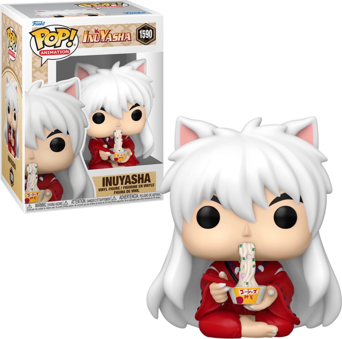 Funko inuyasha inuyasha (manger) figurine en vinyle 1590 pop! multicolore