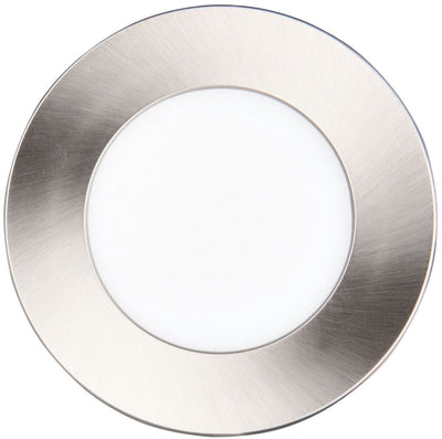 Trio himal - spot encastré - nickel mat - incl. 1x SMD 3,5 W - montage au plafond - luminosité réglable - dip - interrupteur