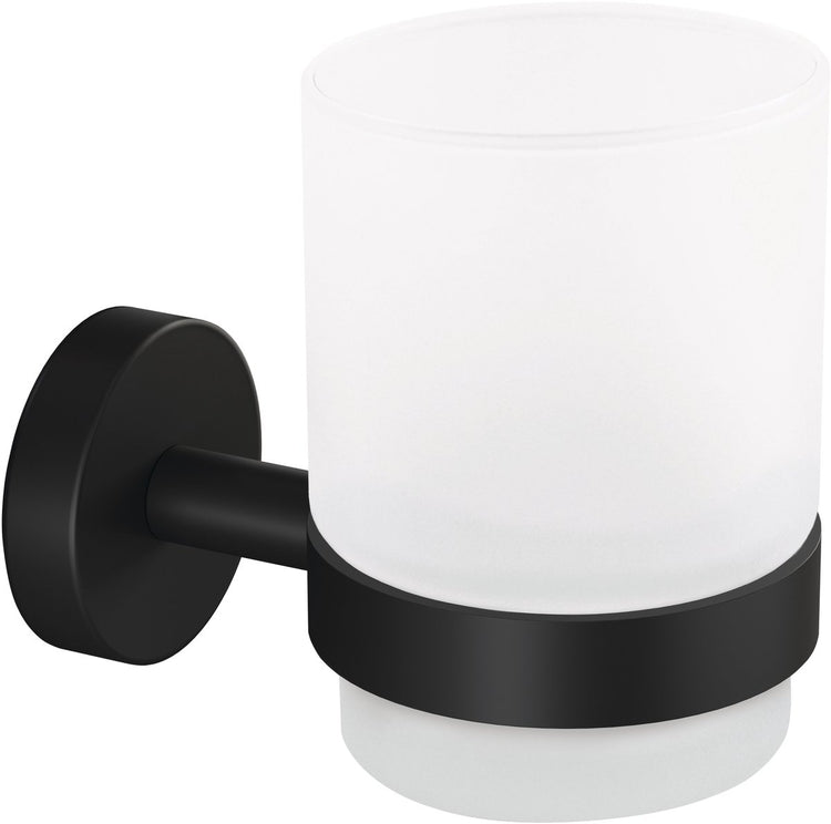 Tesa 1072285 - porte-gobelet noir lune noir | 1 pièce