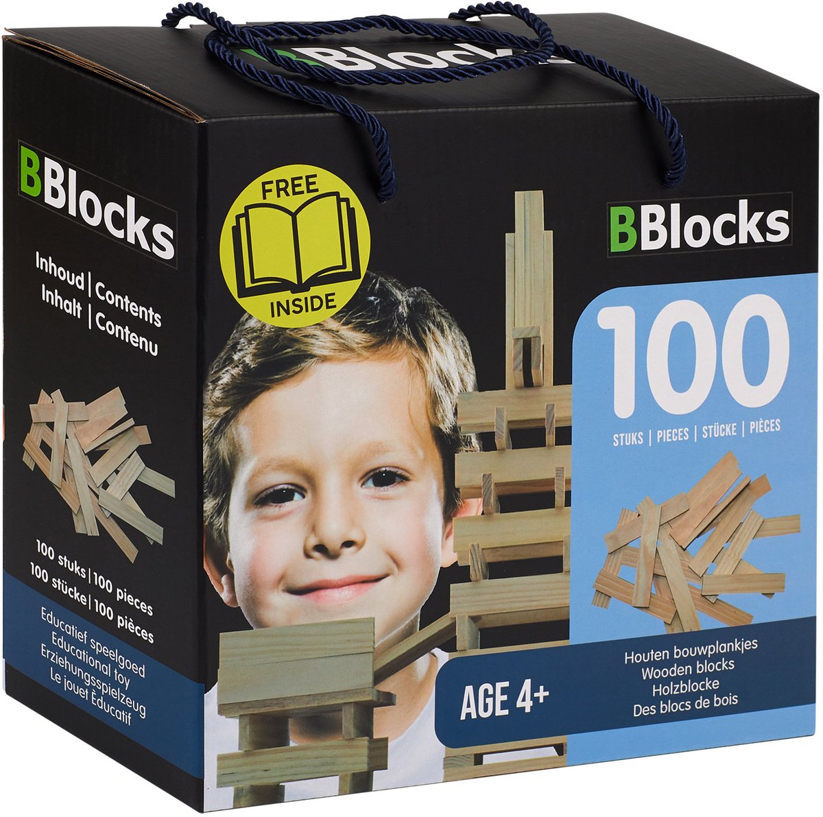 Bblocks Building Boards vierge, 100dlg.