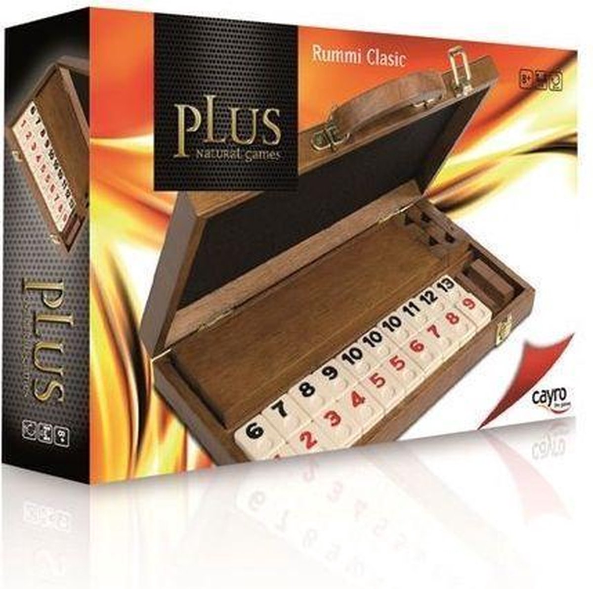 Geronimo jeux de société cayro incrusté rummiclassic set plus