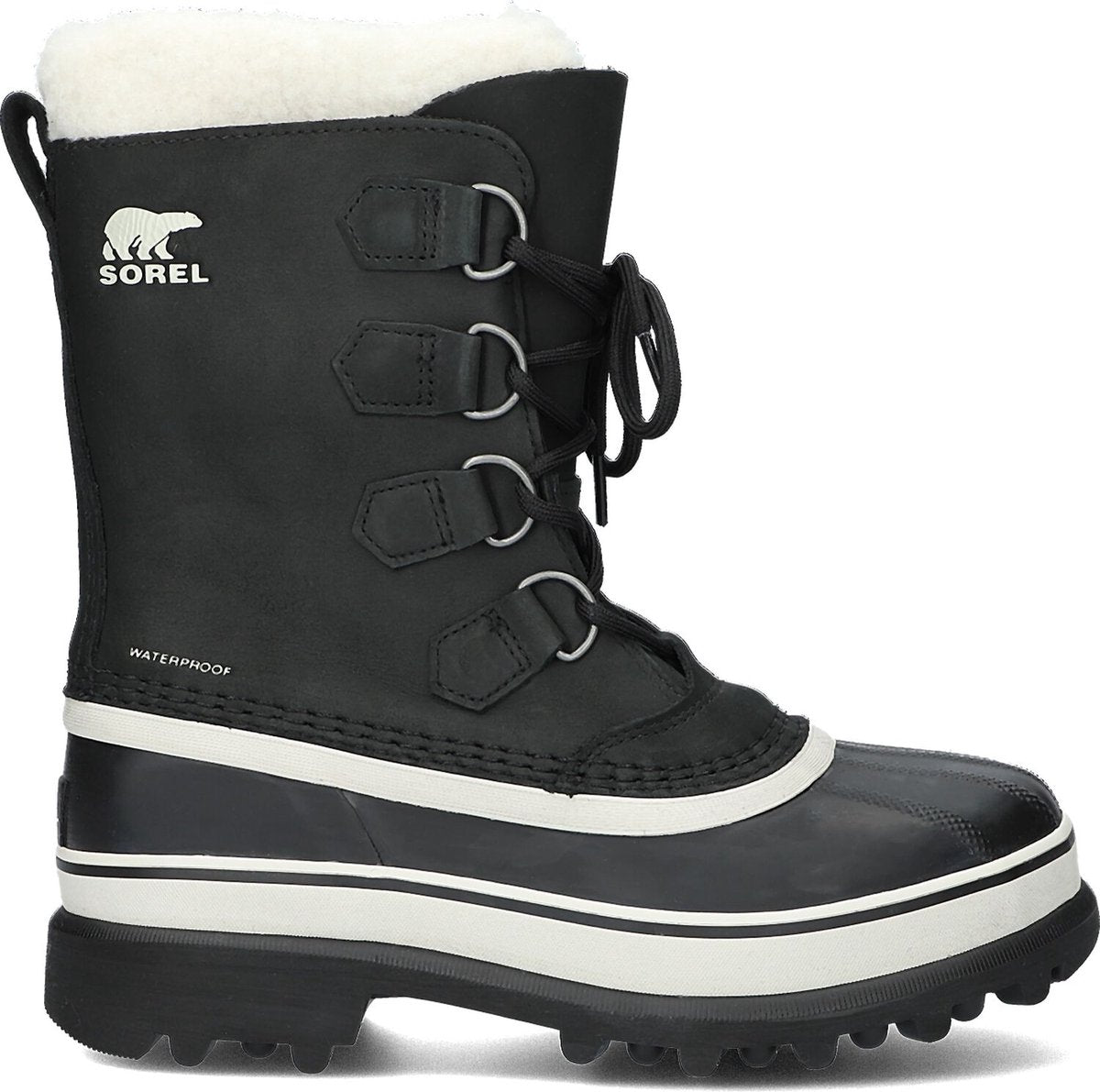 Bottes de neige femme Sorel caribou™ wp - noir, pierre - taille 37