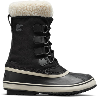 Sorel winter carnaval™ boot wp bottes de neige pour femme - noir, pierre - taille 40