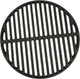 Grizzly Grills Grille en fonte compacte – Grille en fonte ø34 cm – Pour barbecue kamado – Rayures parfaites pour un maximum de saveur de barbecue