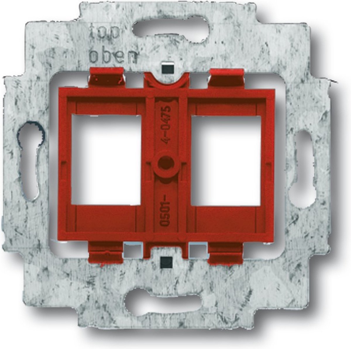 Plaque d'interrupteur enfichable de base Busch-jaeger abb - 2cka001753a8055 - e2tr9