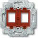 Plaque d'interrupteur enfichable de base Busch-jaeger abb - 2cka001753a8055 - e2tr9