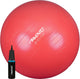Ballon de fitness Avento - ballon de gymnastique - avec pompe - ø 65cm - rose
