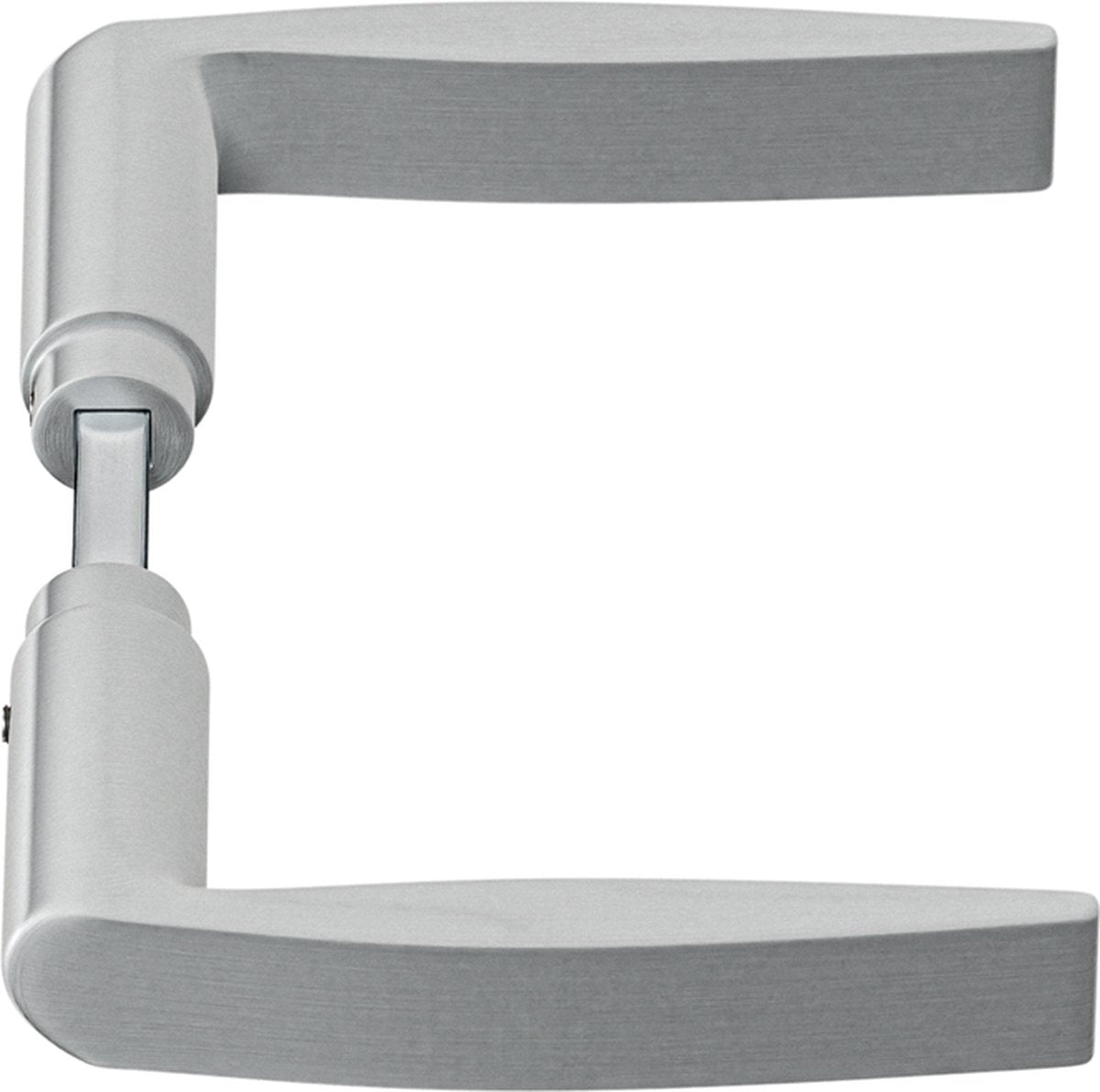 Axa 6150 poignée de porte modèle courbe épaisseur de porte 38 - 54 mm f1 - 6150-71-11 e