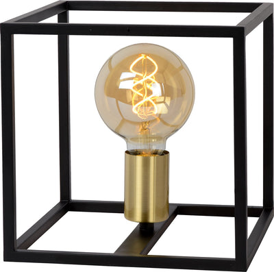 Lucide ruben - lampe de table - 1xe27 - noir