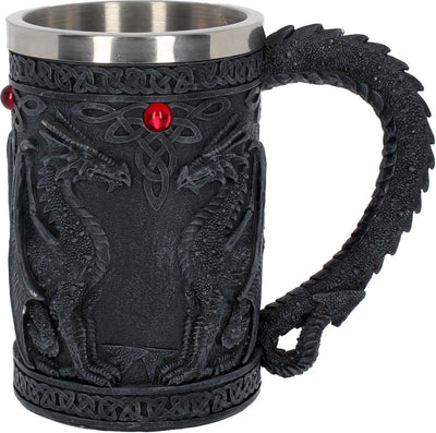 Nemesis now - chope à bière aile noire noire